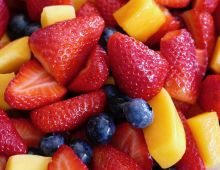 Rezept für Fruchtig-bunter Obstsalat